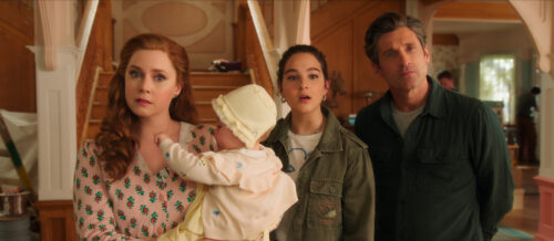 Giselle, Morgan, and, Robert in Disenchanted - Agents of Fandom