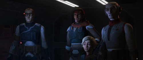 The Bad Batch Season 2 - Tech, Hunter, Omega and Echo - Agents of Fandom