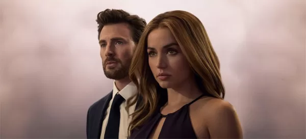 Chris Evans and Ana de Armas in Ghosted | Agents of Fandom