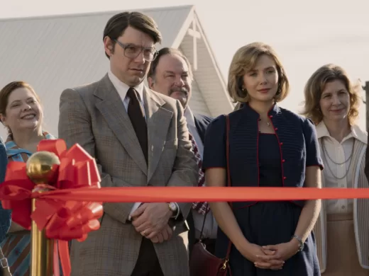 Patrick Fugit and Eizabeth Olsen in Love and Death | Agents of Fandom