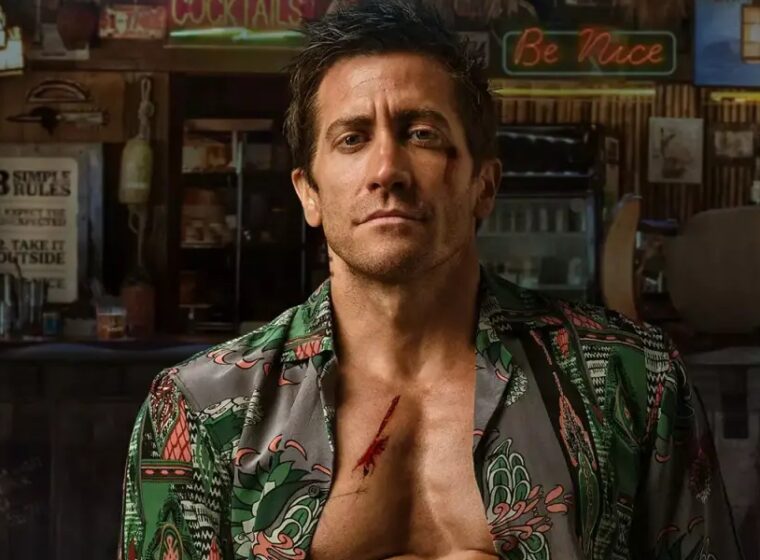 Jake Gyllenhaal cropped from the Road House poster | Agents of Fandom