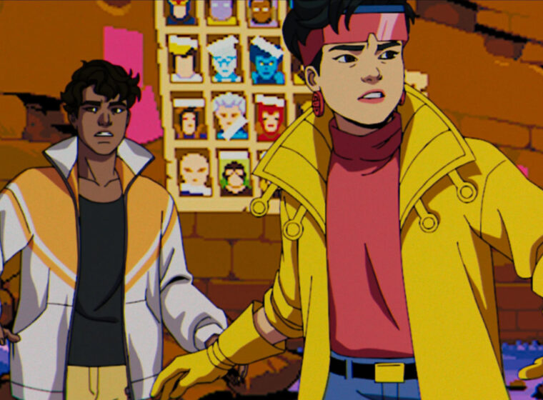 Jubilee and Sunspot standing in the Motendo verse in X-Men '97 Episode 4 | Agents of Fandom