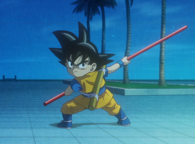 Goku (Masako Nozawa) using Nyoibo in Dragon Ball Daima Episode 2 | Agents of Fandom