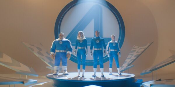 The Thing, The Invisible Woman, Mr. Fantastic, and The Human Torch pose as the Fantastic Four | Agents of Fandom