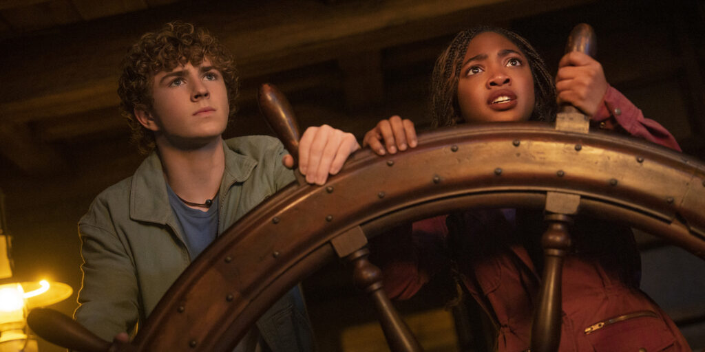 Walker Scobell and Leah Sava' Jeffries star as Percy and Annabeth in Percy Jackson Season 2 | Agents of Fandom