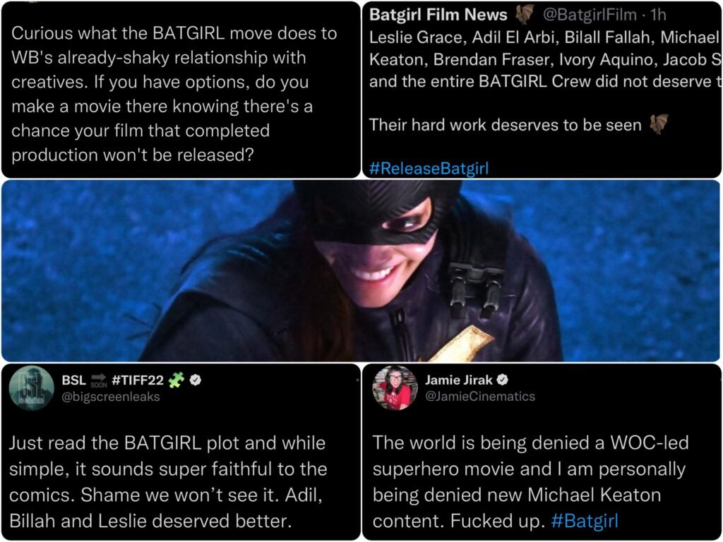 Twitter users wasted no time in voicing their disappointments, taking the page of Snyderverse fans from last year. 