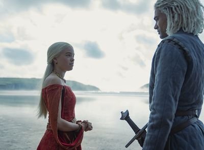 Rhaenyra Targaryen and Laenor Velaryon - HOTD