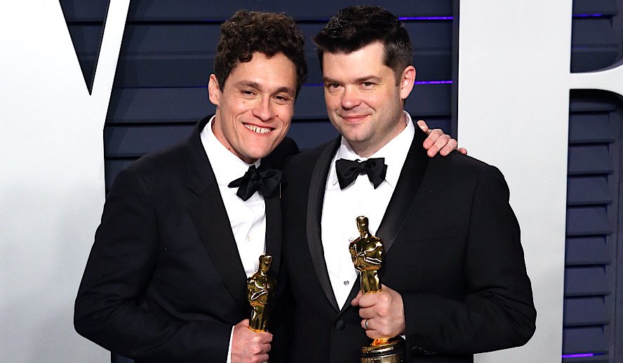 Phil Lord and Christopher Miller, producers behind award-winning animated film 'Spider-Man: Into the Spiderverse'. - Agents of Fandom