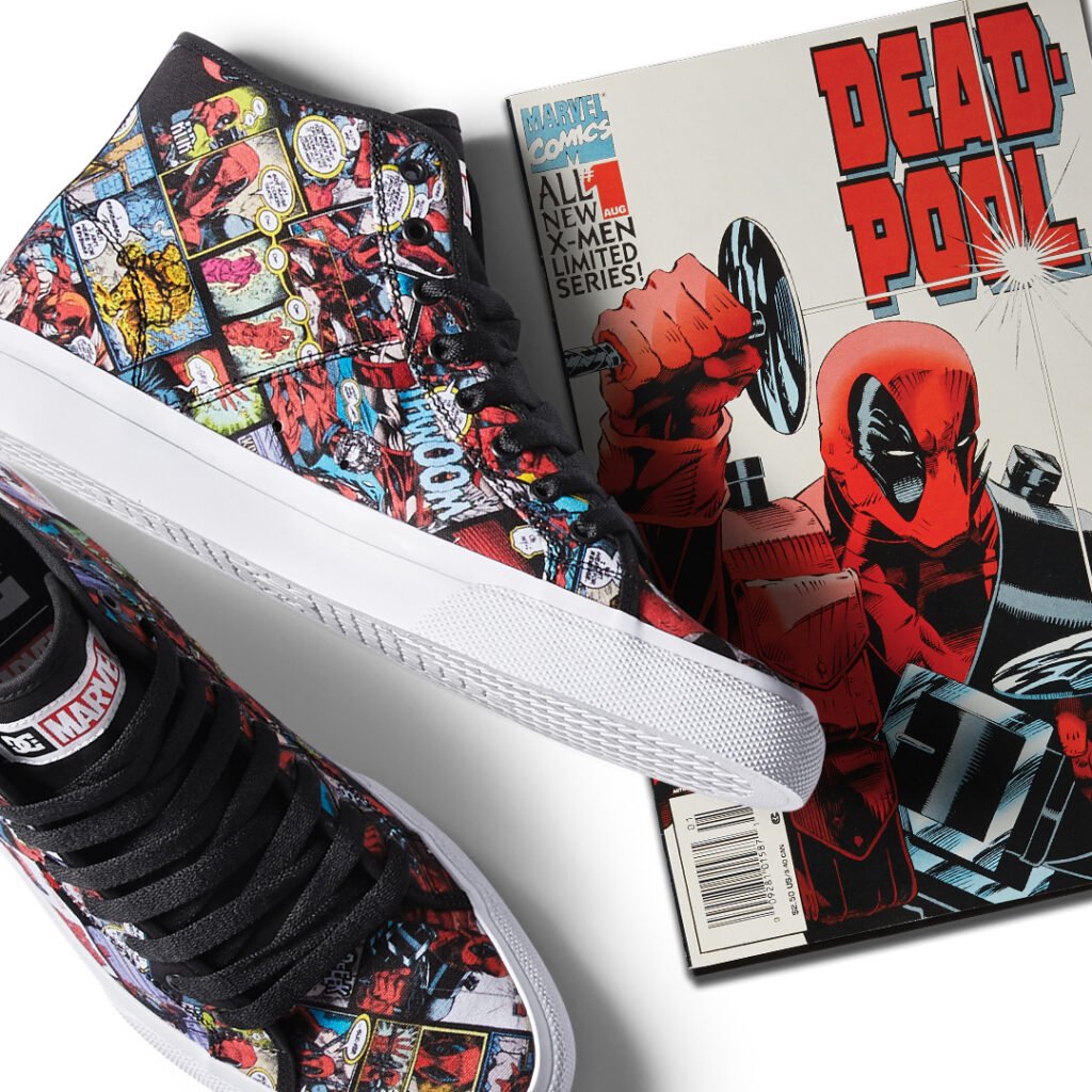 Marvel X DC Shoes Deadpool Collection

via Agents of Fandom