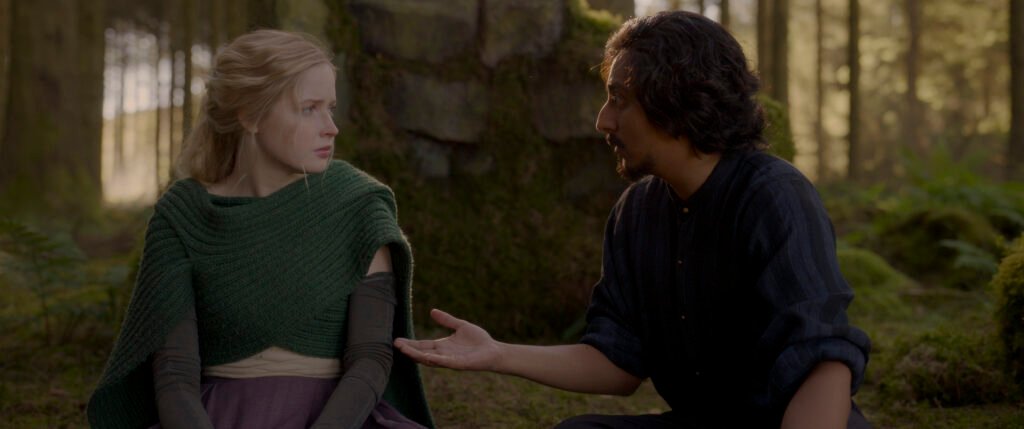 Ellie Bamber as Dove and Tony Revolori as Graydon in Willow Agents of Fandom | Agents of Fandom