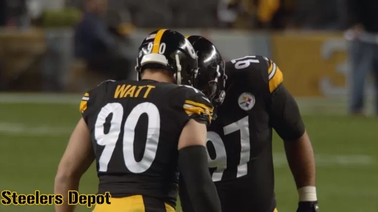 Cam Heyward and TJ Watt via Steelers Depot - Agents of Fandom