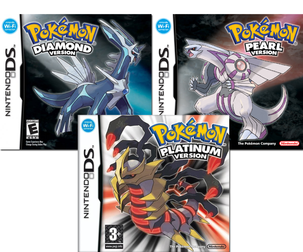 Covers of Pokémon Diamond, Pearl and Platinum | Agents of Fandom