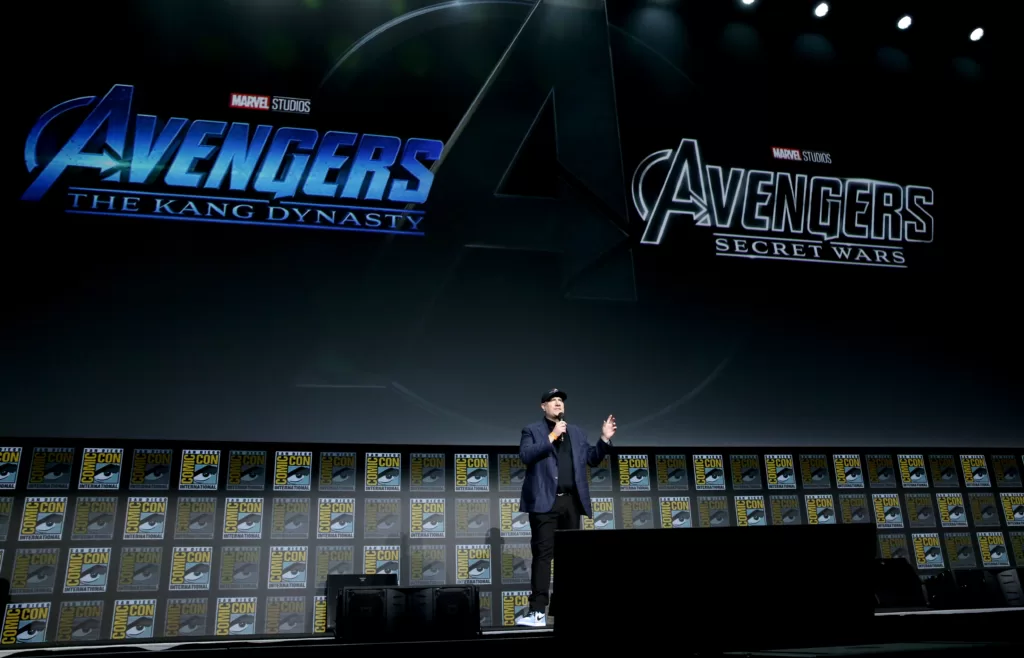 mcu phase 4 Kevin Feige announcing Avengers Kang Dynasty and Avengers Secret Wars to cap off Phase 4, 5 and 6 of the MCU's latest saga | Agents of Fandom