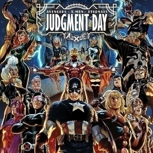 A.X.E Judgment Day cover - Agents of Fandom