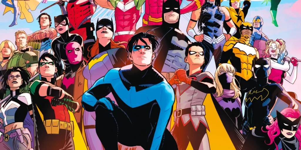 Nightwing 100 cover Agents of Fandom | Agents of Fandom