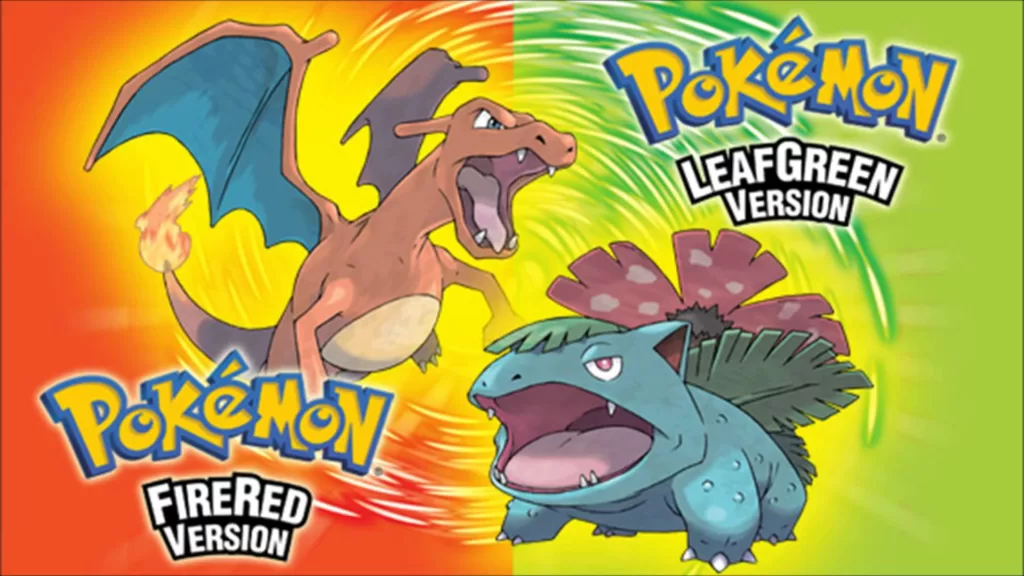 Covers of Pokémon Fire Red and Leaf Green Pokémon Games Ranked | Agents of Fandom
