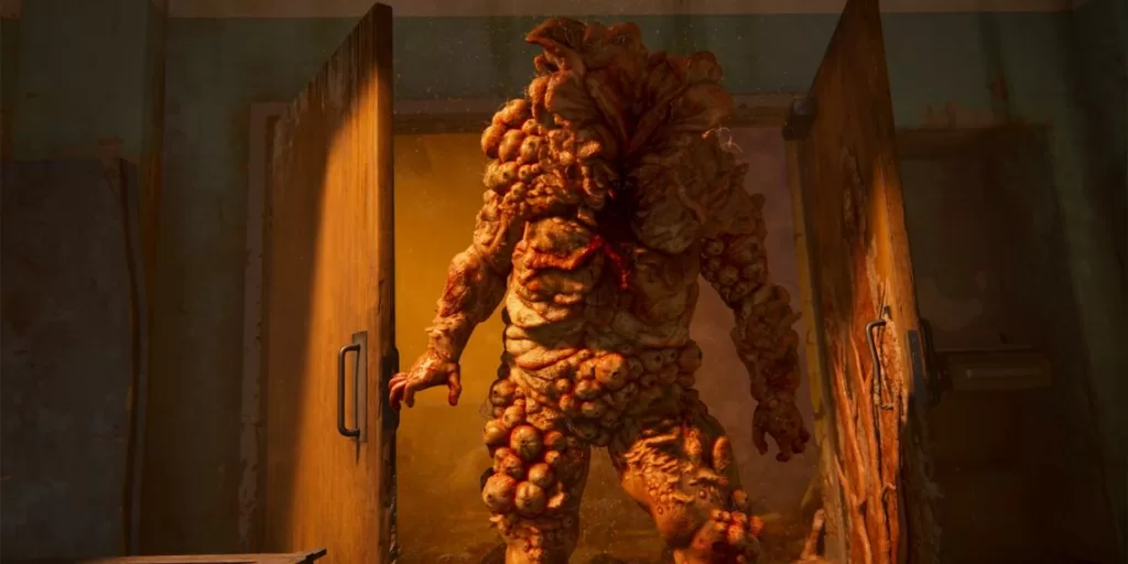 A bloater from The Last of Us Part 1 video game; bloater last of us | Agents of Fandom