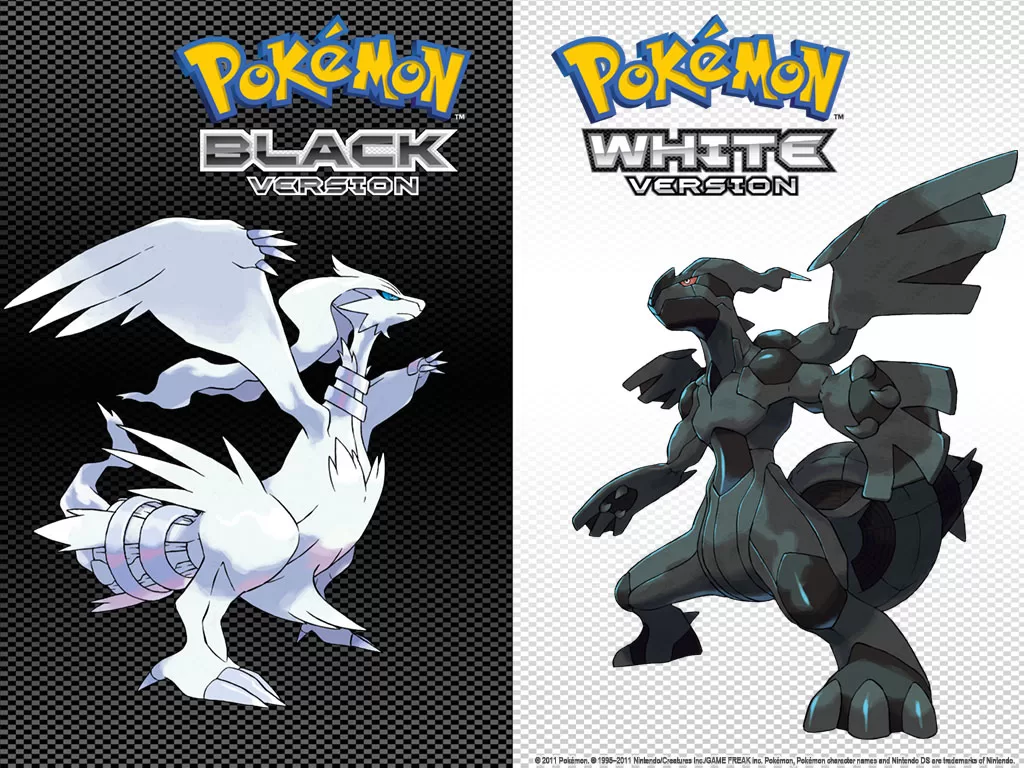 Covers of Pokémon Black and White Pokémon Games Ranked | Agents of Fandom