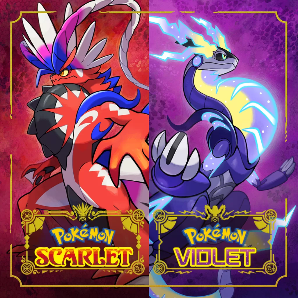 Covers of Pokémon Scarlet and Violet Pokémon Games Ranked | Agents of Fandom