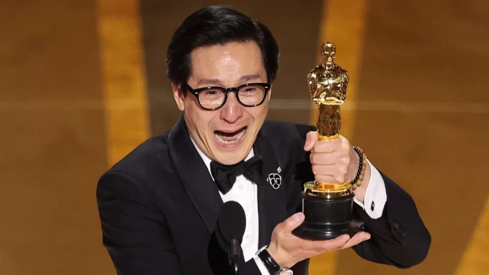 Ke Huy Quan at the 95th Oscars| Agents of Fandom