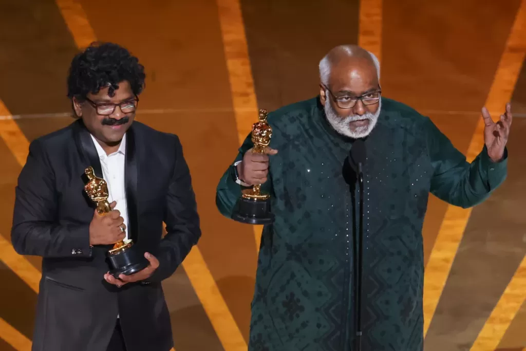 Composer M.M. Keeravani at the 95th Oscars | Agents of Fandom