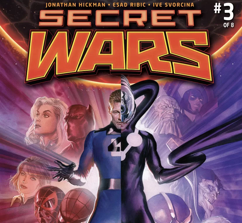 Secret Wars #3 by Jonathan Hickman cover with The Maker; Could Miles Teller MCU debut be as the maker?  | Agents of Fandom