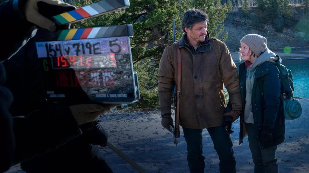 Pedro Pascal and Bella Ramsey in the Making of The Last of Us documentary. | Agents of Fandom