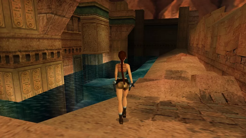 Lara Croft explores the ruins of the Sacred Lake in 'Tomb Raider: The Last Revelation' | Agents of Fandom