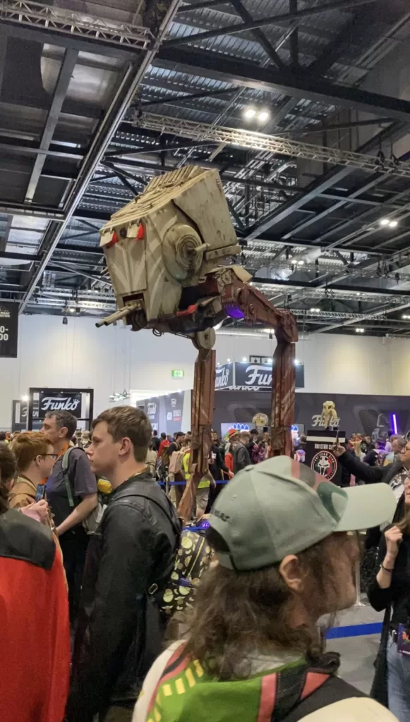 An AT-ST model from my Star Wars Celebration Europe experience | Agents of Fandom