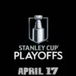 The official logo for the 2023 Stanley Cup Playoffs. Hockey's postseason begins on April 17th.