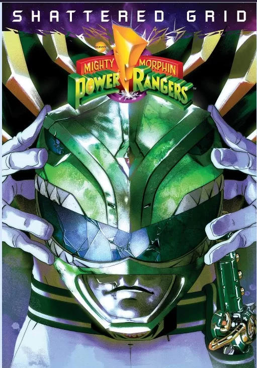 The cover for the Mighty Morphin Power Rangers 'Shattered Grid' comic book series, produced by Boom! Studios | Agents of Fandom