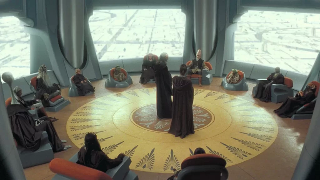 The Jedi Order sitting on their comfy chairs in the prequels, will it change in the new jedi order? | Agents of Fandom