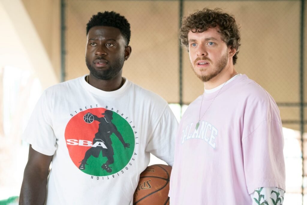 Sinqua Walls and Jack Harlow in White Men Can't Jump. | Agents of Fandom