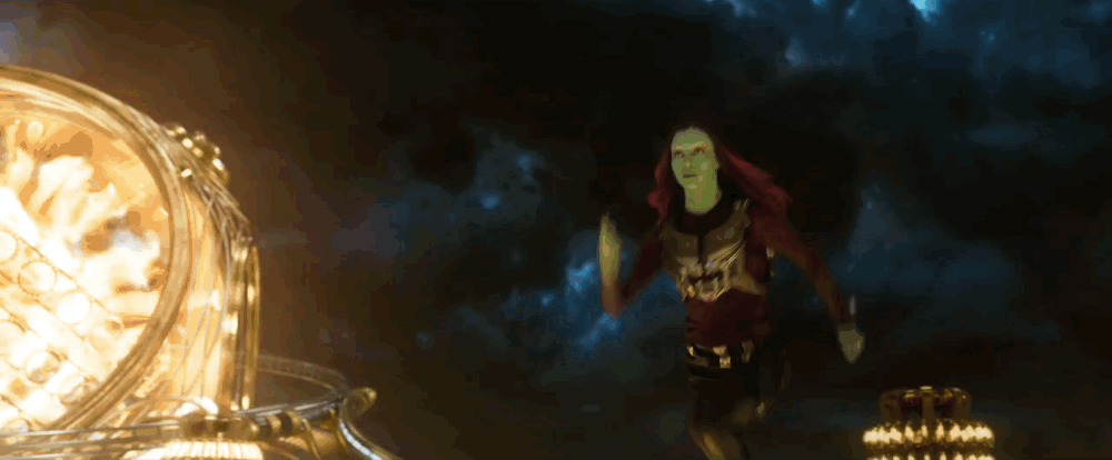 GIF of Gamora defeating an Abelisk | Agents of Fandom