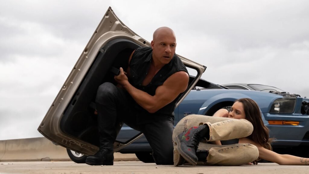 Vin Diesel as Dom Toretto and Daniela Melchior as Isabel in Fast X | Agents of Fandom