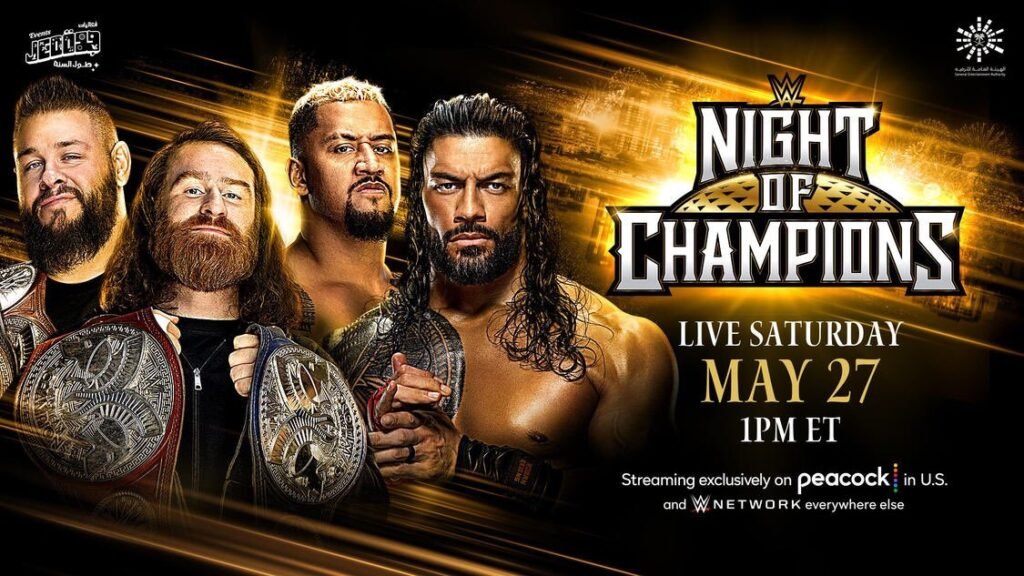 Poster for the Undisputed Tag Team Championship match at WWE Night of Champions | Agents of Fandom 