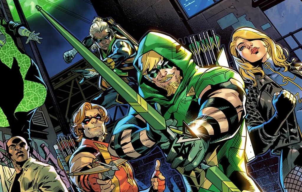 Green Arrow #1 art by Sean Izaakse | Agents of Fandom