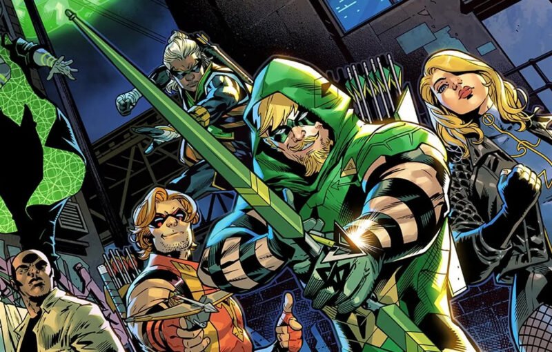 Green Arrow #1 art by Sean Izaakse | Agents of Fandom