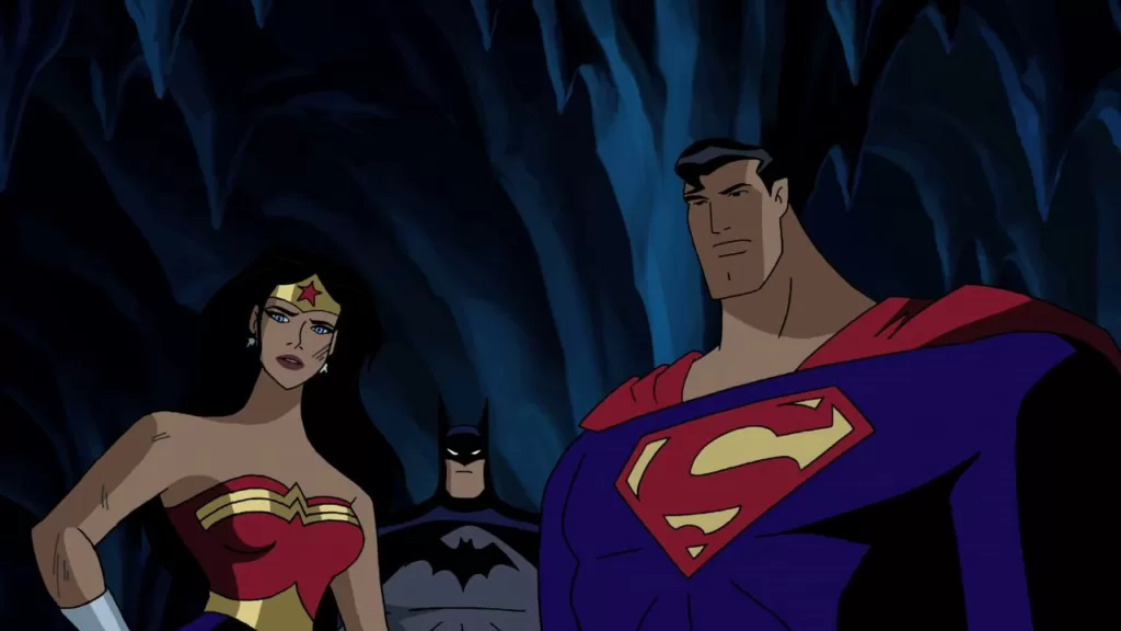 Wonder Woman, Batman and Superman in Justice League Unlimited | Agents of Fandom