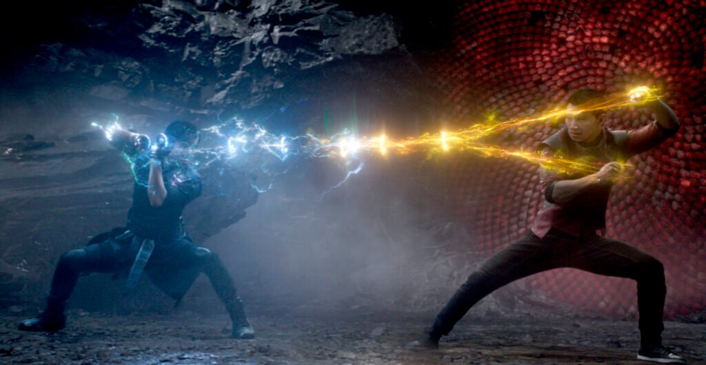 Top 3 best MCU fight scenes Wenwu (Left) and Shang-Chi (Right) fighting for possession of the Ten Rings in Shang-Chi and the Legend of the Ten Rings | Agents of Fandom