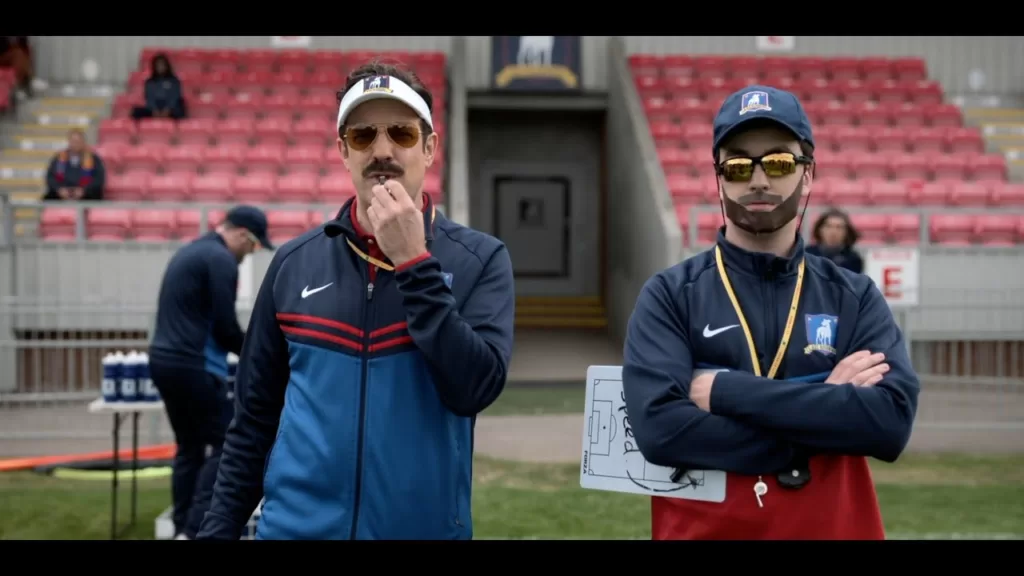 Charlie Hiscock's Will Kitman dressed up as Coach Beard in Ted Lasso. | Agents of Fandom
