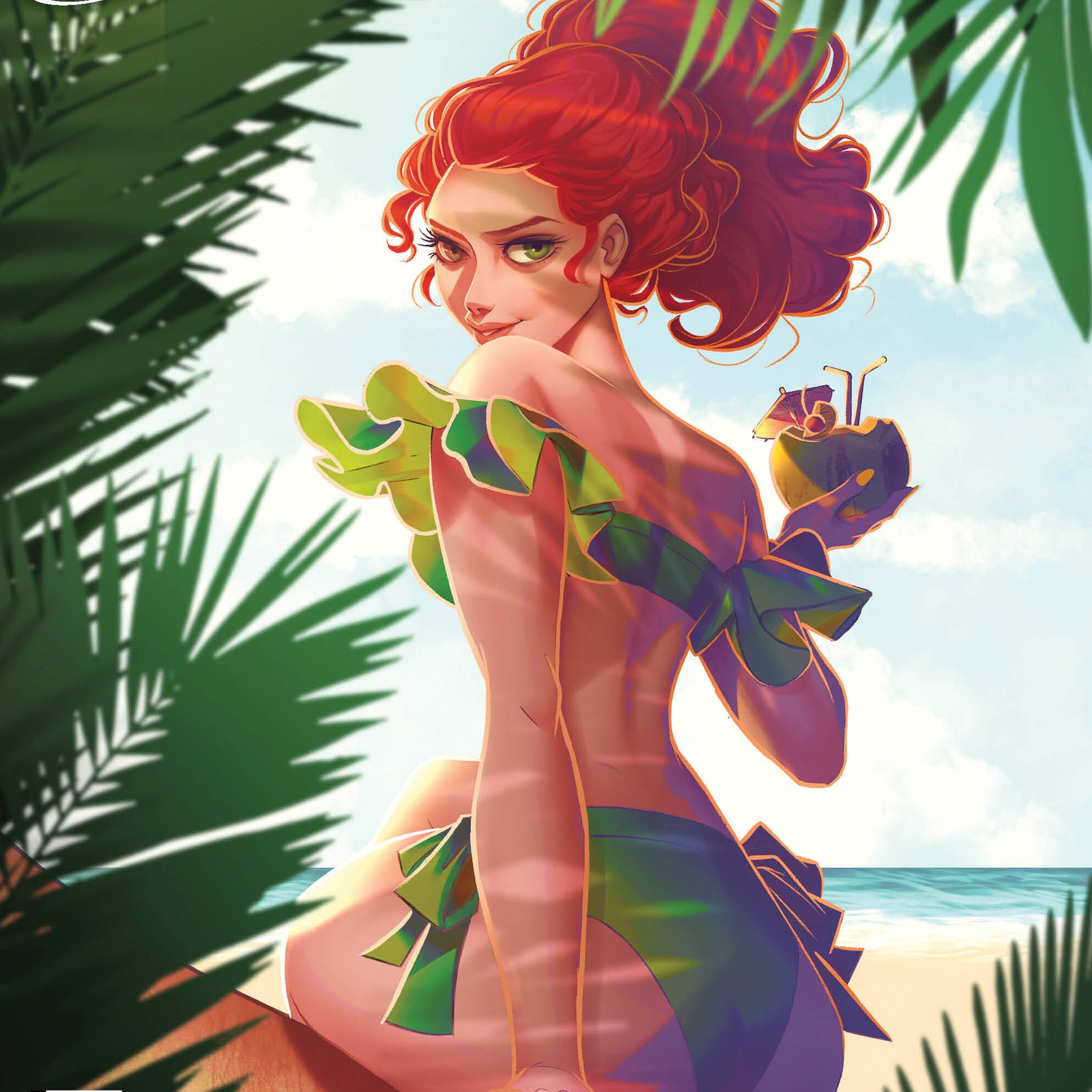 Swimsuit cover of Poison Ivy #13 | Agents of Fandom