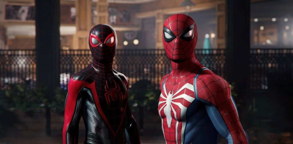 Miles Morales and Peter Parker will be a dynamic Spider-Duo in Insomniac Games' Spider-Man 2 | PS5 Spider-Man 2 map size | Agents of Fandom