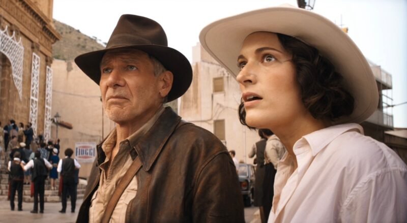 Indiana Jones and Helena Shaw in Indiana Jones and the Dial of Destiny