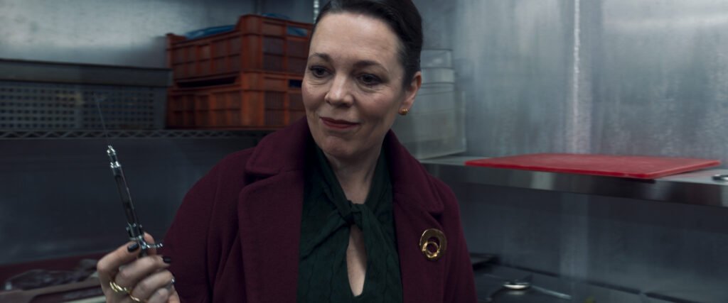 Olivia Coleman as Special Agent Sonya Falsworth | Agents of Fandom