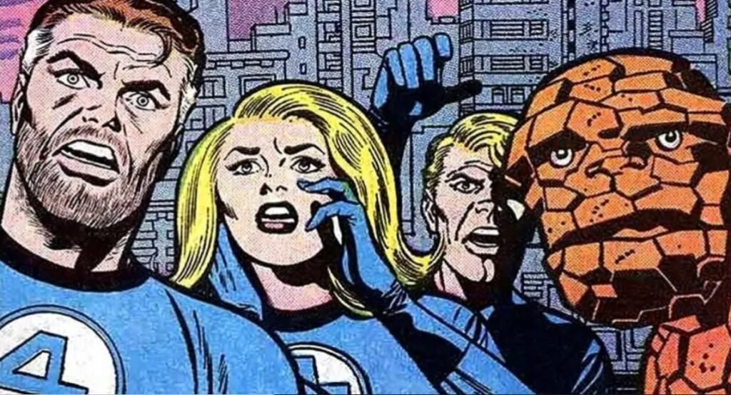 An image of all four members of the Fantastic Four, created by Stan Lee | Agents of Fandom