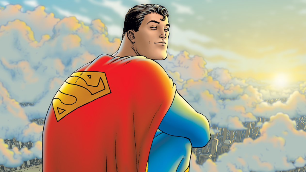 Comics Superman artwork by Frank Quietly for the announcement of Superman: Legacy | Agents of Fandom