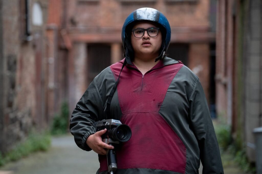 Julian Dennison in Uproar holding a video camera in his hand | TIFF 2023 | Agents of Fandom