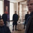 Surrounded by other Skrulls, Gravik (Kingsley Ben-Adir) and Talos (Ben Mendelsohn) converse during 'Secret Invasion' episode 3 | Agents of Fandom