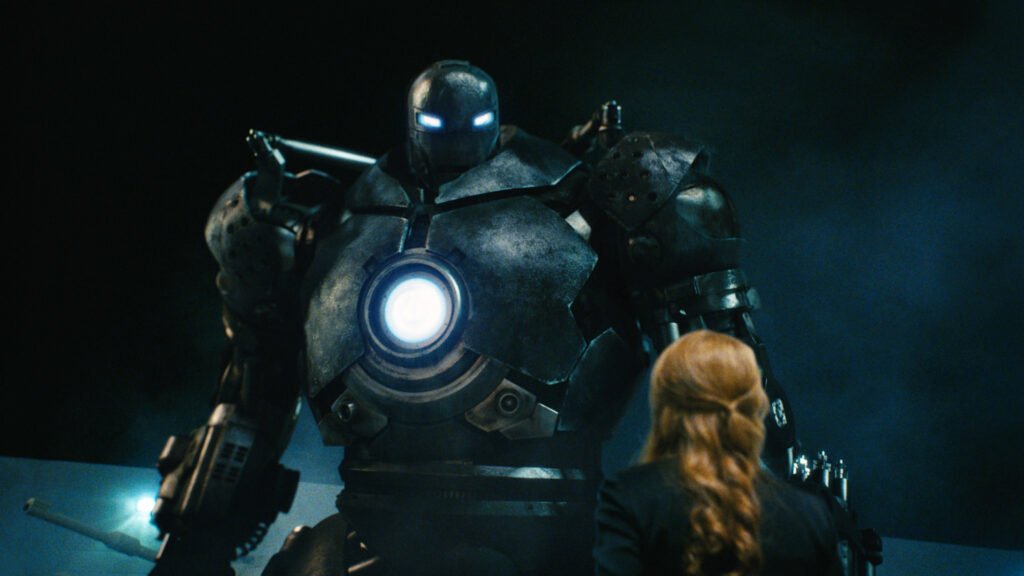Iron Monger and Pepper Potts in Iron Man | Agents of Fandom
